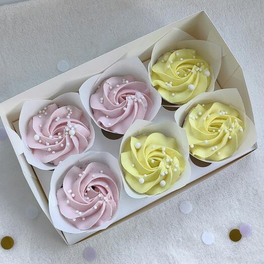 💞Капкейки 6 шт, подарочный набор капкейков на праздник
