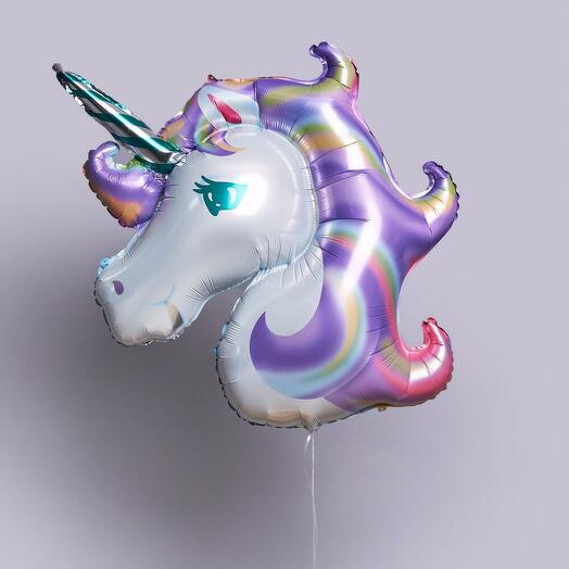 Большая фигура Сиреневый единорог