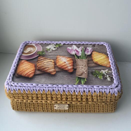 Корзина интерьерная для хранения