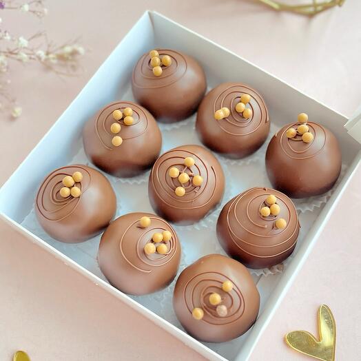 Шоколадное Пирожное картошка  в подарок , папе, дедушке, сестре, брату, друзьям