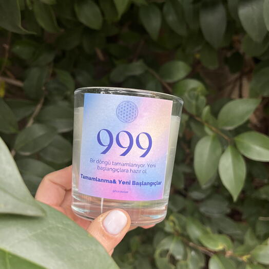 999 Melek Sayıları Mum