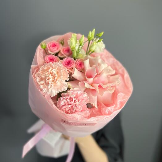Нежный сборный мини букет🌸
