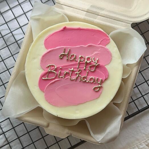 Бенто-торт «happy birthday» для мамы/подруги/сестры/девушки