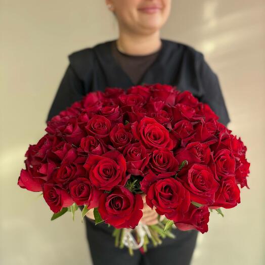 Bouquet 062 (букет из красных роз)