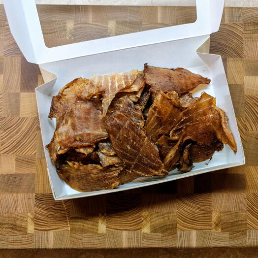 Коробка мясных чипсов