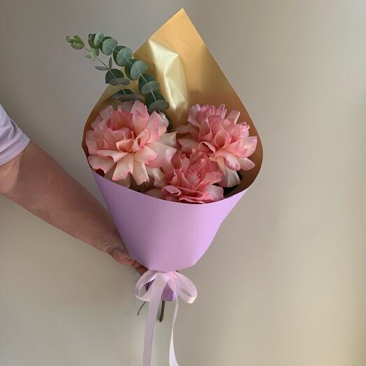 Букет  из 3 х французских роз