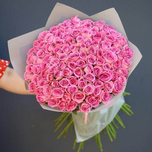 101 pink Roses