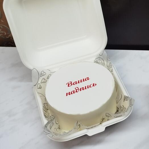 Бенто торт Ваша Надпись Печать