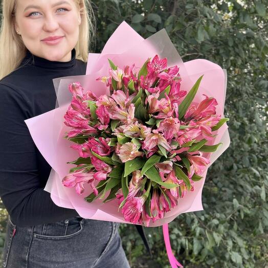 Монобукет Стойких Альстромерий 😍