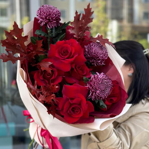 Букет «Бордо»