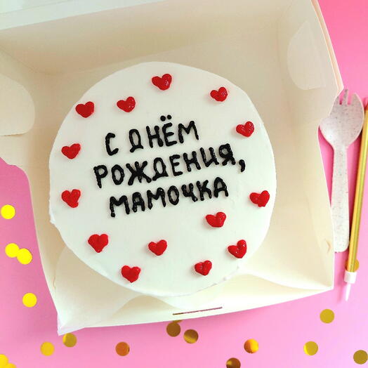 Бенто-торт маме на день рождения