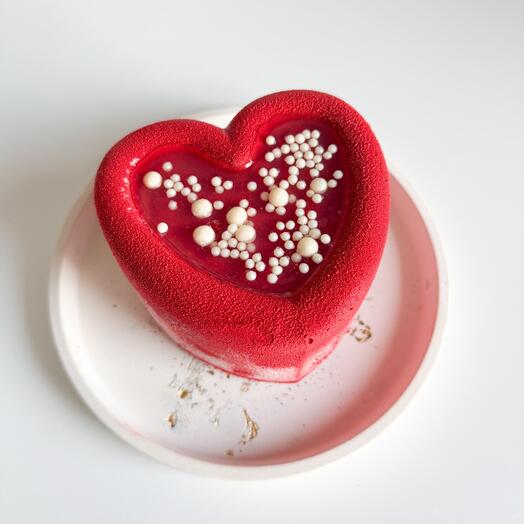 Муссовый бенто сердце