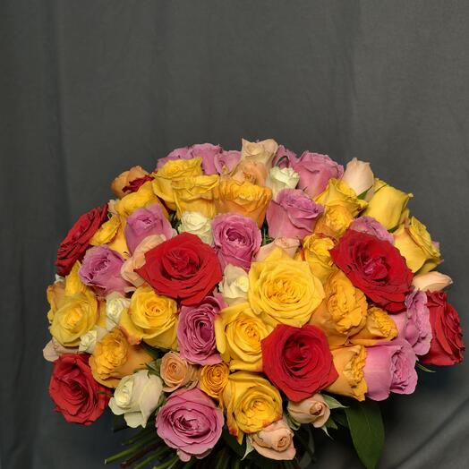 Монпасье (101 роза)