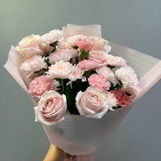 Букет "Ароматный розовый" 💞