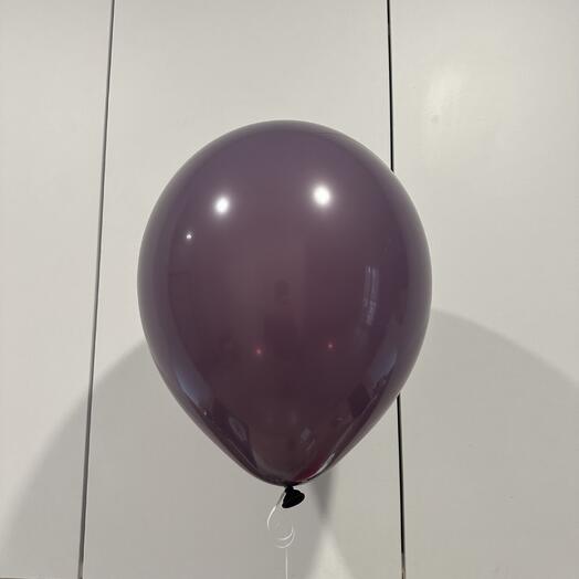 Шар с гелием  фиолетовый