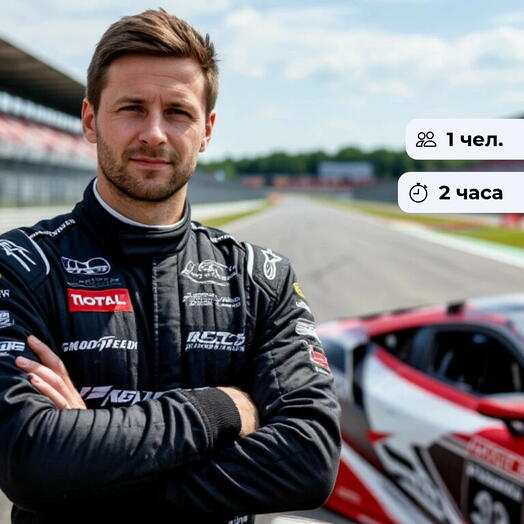 За рулём победителя.  Индивидуальное занятие по спортивному вождению с мастером спорта