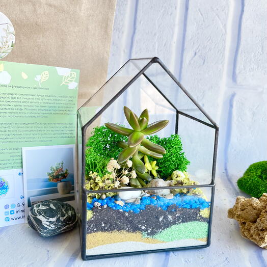 Композиция цветочная подарок на день рождения