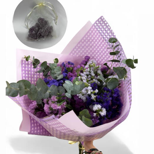 Ramito de colores violetas