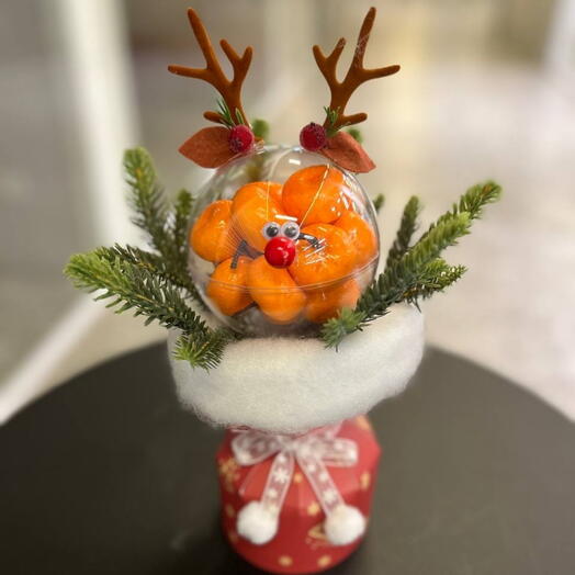 Букет мини с мандаринами