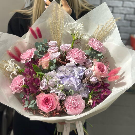 Букет «Зимний Lovely»