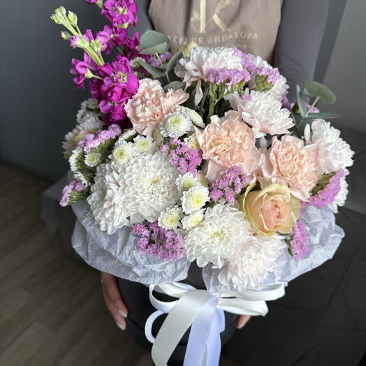 Цветы в коробке
