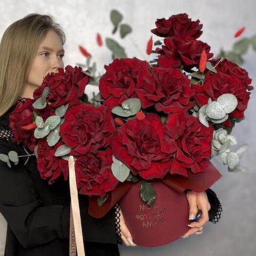 Французская Роза в коробке