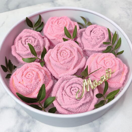 Набор муссовых пирожных "Розы Маме"