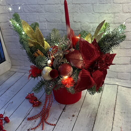 Новогодния композиция