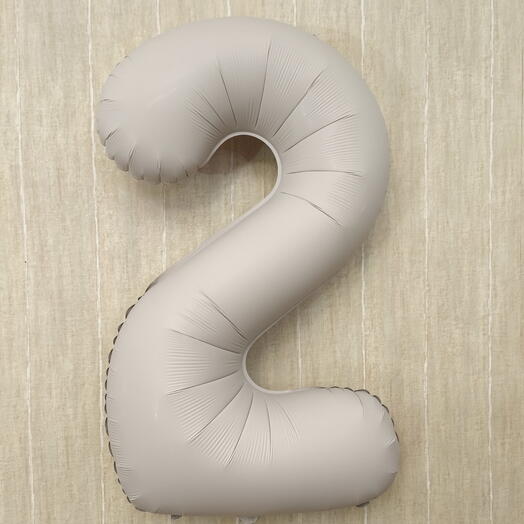 Цифра 96 см цвет ваниль