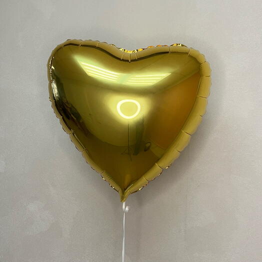 Шар золотое сердце