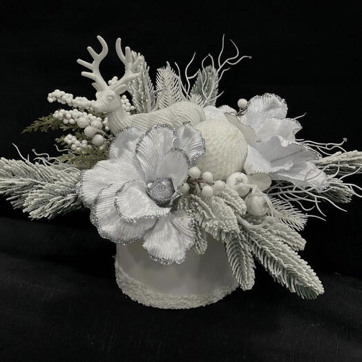 Новогодняя композиция "Зимняя сказка"