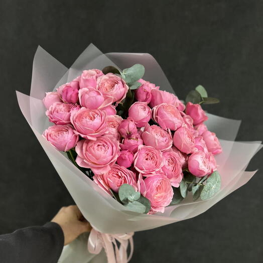 Букет «Сильва Пинк» 11шт