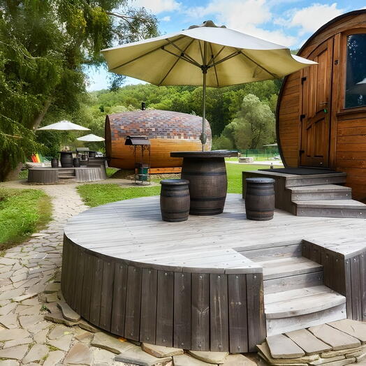🎀«Бочки Диогена» в центре экотуризма «Берхино» 2 участника Две ночи 💝