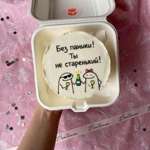 Бенто торт на день рождения без паники с человечками