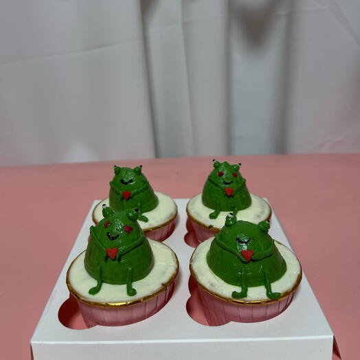 ХИТ капкейки с лягушками