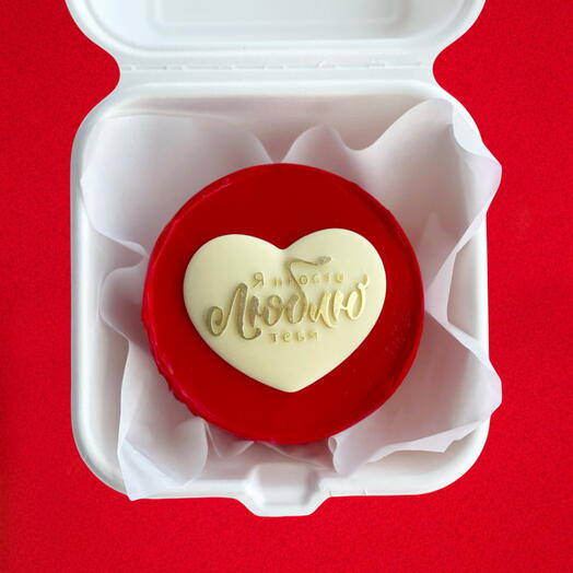 Бенто торт «Просто люблю»