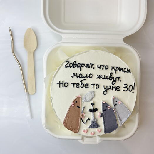 Бенто торт крыске 🥳