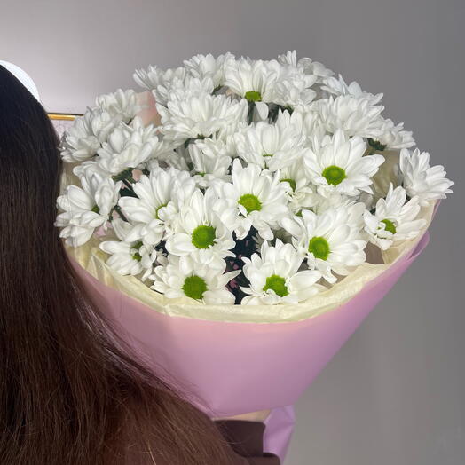 Букет из кустовых хризантем ромашек 🌼