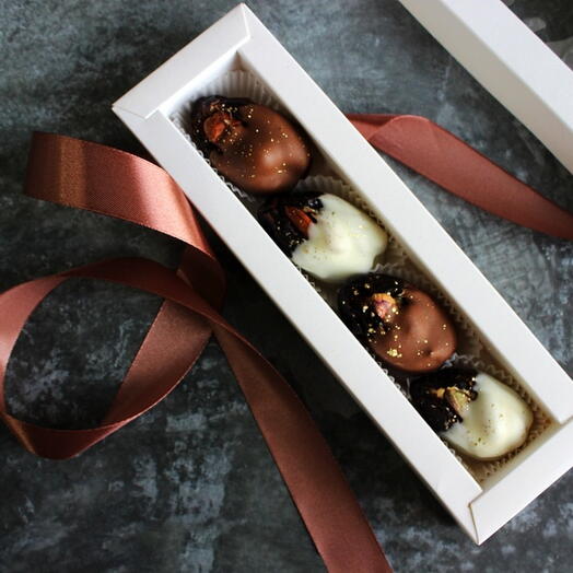 Королевские финики в шоколаде набор 4 шт