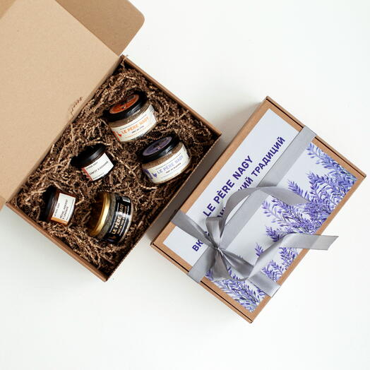 Подарочный набор французских деликатесов ЛАВАНДА