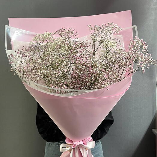 Букет Гигант из Гипсофил 💖