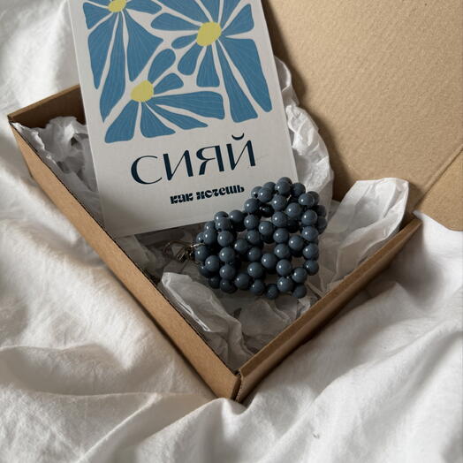 Обвес «Сердце» пыльно синий