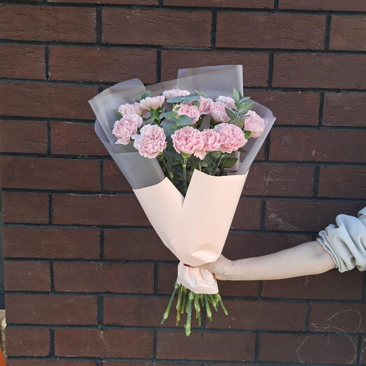 Букет из 15 диантусов