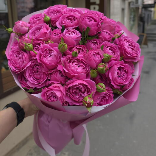 Peony-shaped Misty Bubbles