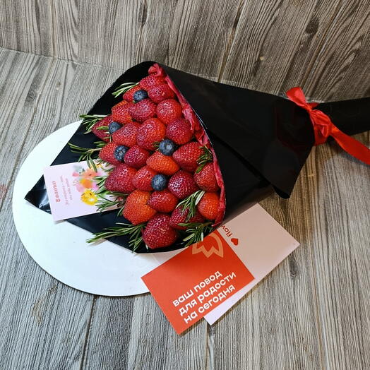 Клубничный конверт/ black🍓