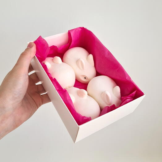 Мини набор "Кролики", 17х11см