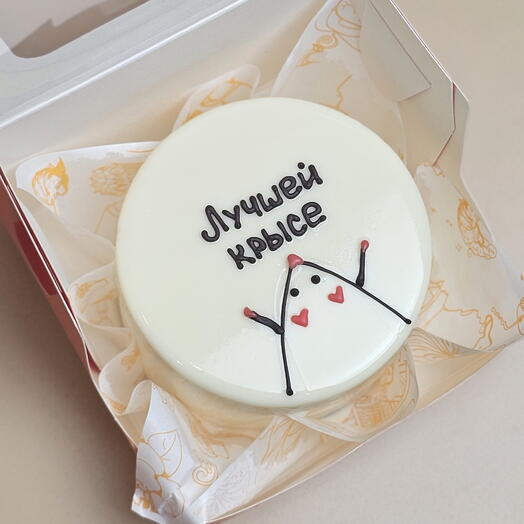 Бенто торт подруге лучшей крысе крыска