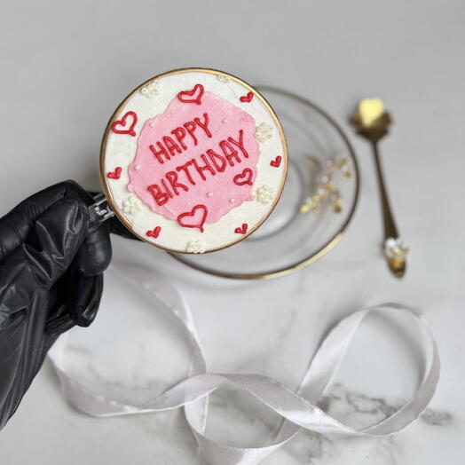 Торт в кружке на день рождения (Happy birthday)