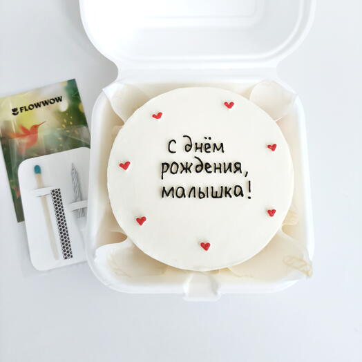 Бенто торт 500г для любимой