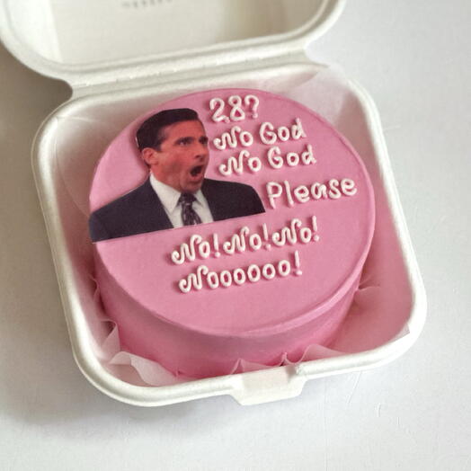 Bento Birthday Cake Office No God